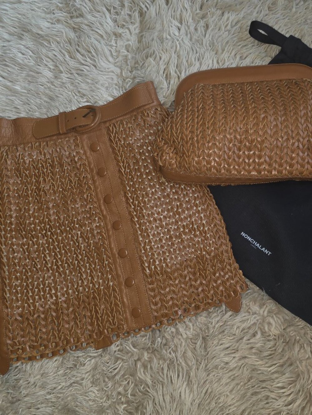 NONchalant Leather Mini - Picture 2 of 11